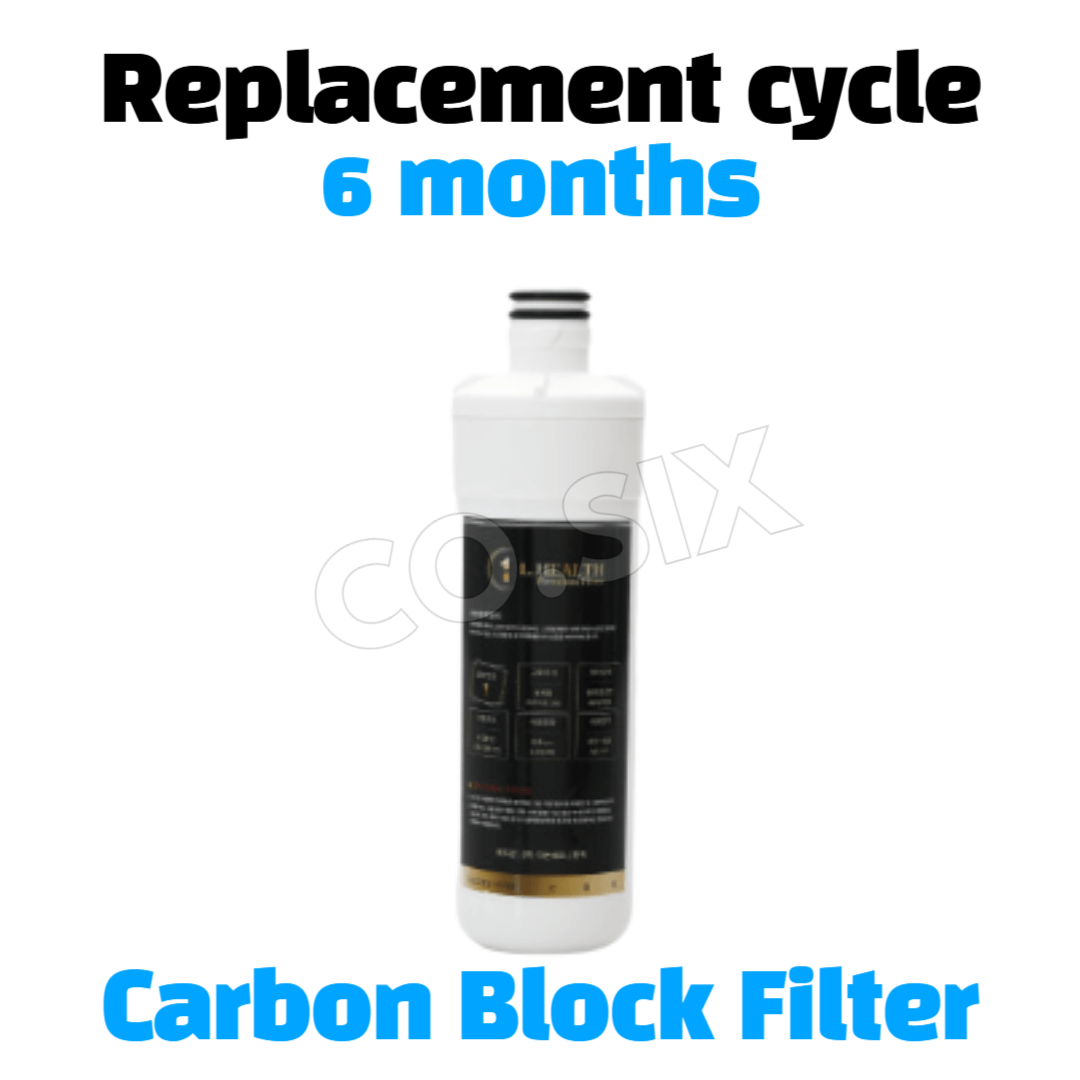 L.Health LG Puricare Purifier Compatible Water Filter 1Year Set
