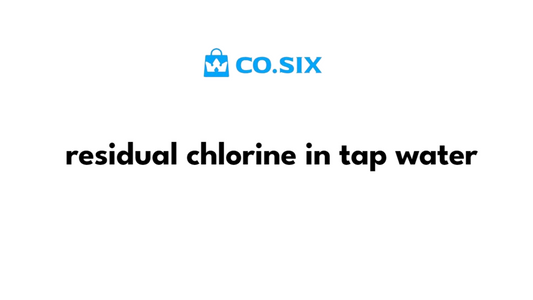 residual chlorine in tap water