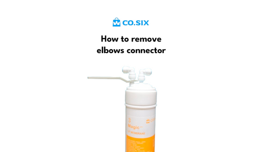 How to remove elbow connector