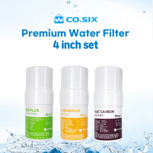 CO.SIX Magic Plus Water 4 inch Filter  Dispenser, Purifier, Tap System