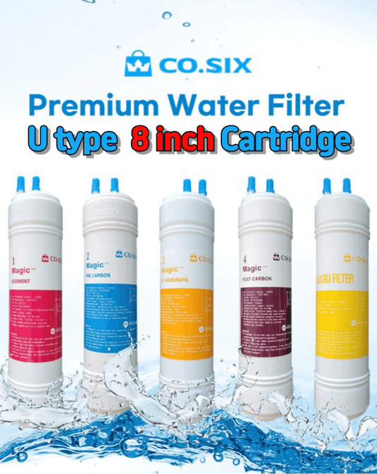 CO.SIX Magic Plus Water Filter / U type 8 inch Cartridge