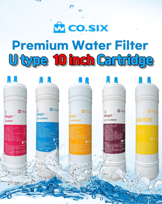 CO.SIX Magic Plus Water Filter / U type 10 inch Cartridge