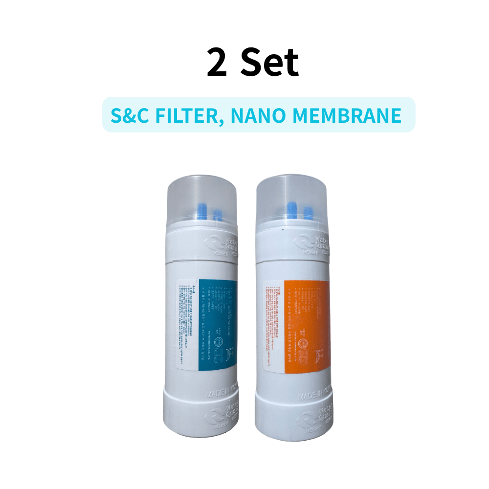 CO.SIX Water Filter Compatible with CUCKOO TITAN, KIUT, GRLAMOUR, MARVEL, GRANDE / 100% Compatible