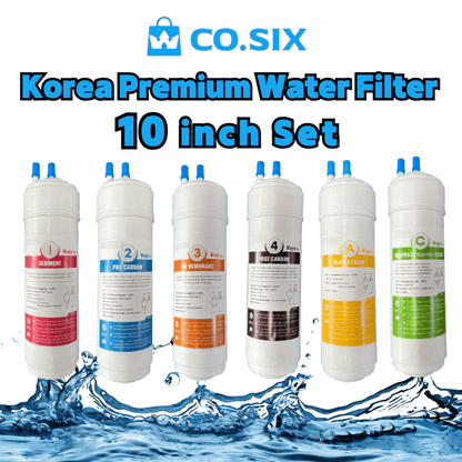 CO.SIX Magic Plus Water Filter 10inch Set