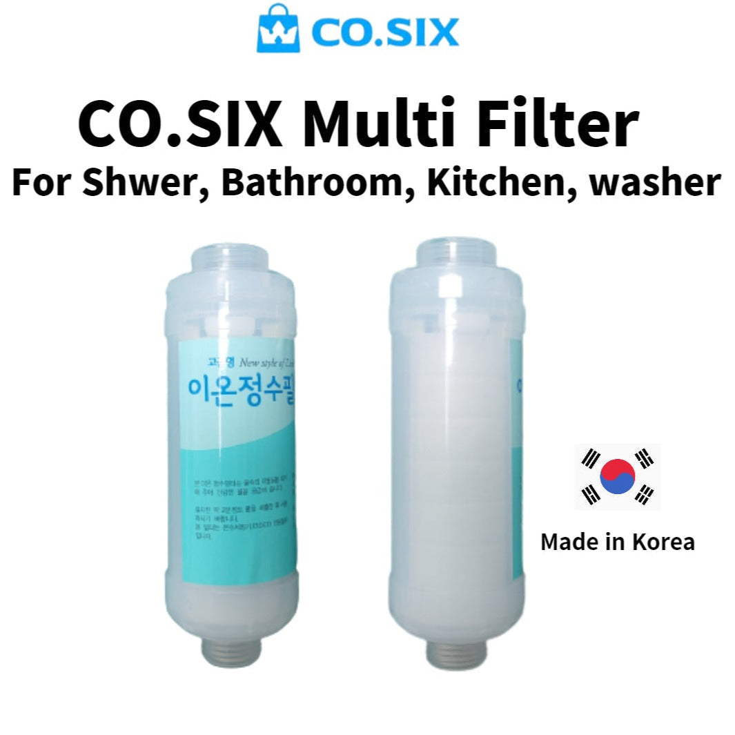 CO.SIX Multi Water Purifier Filter / Bath Tap Universal For Kitchen Bathroom Shower Household Filter