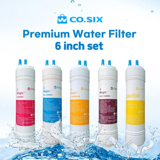 CO.SIX Magic Plus Water Filter 6inch Set