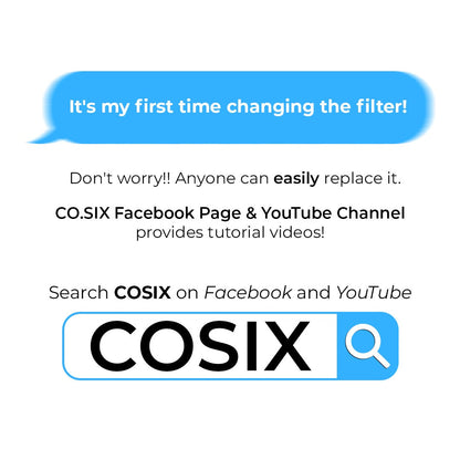 CO.SIX Magic Plus Water Filter 11inch I Type Set