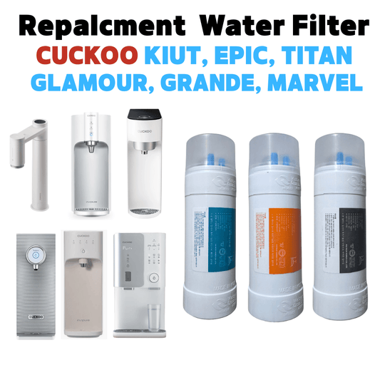 CO.SIX Water Filter Compatible with CUCKOO TITAN, KIUT, GRLAMOUR, MARVEL, GRANDE / 100% Compatible
