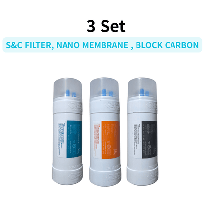 CO.SIX Water Filter Compatible with CUCKOO TITAN, KIUT, GRLAMOUR, MARVEL, GRANDE / 100% Compatible
