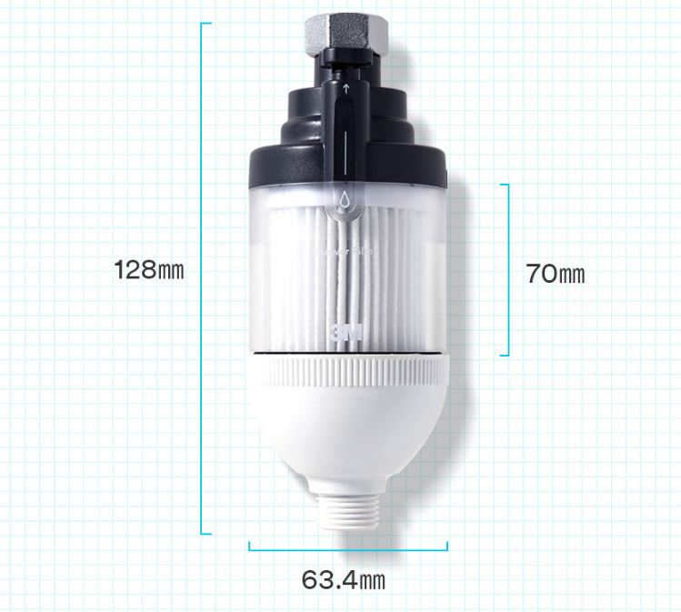 3M Premium Bulk Shower Filter / Tap